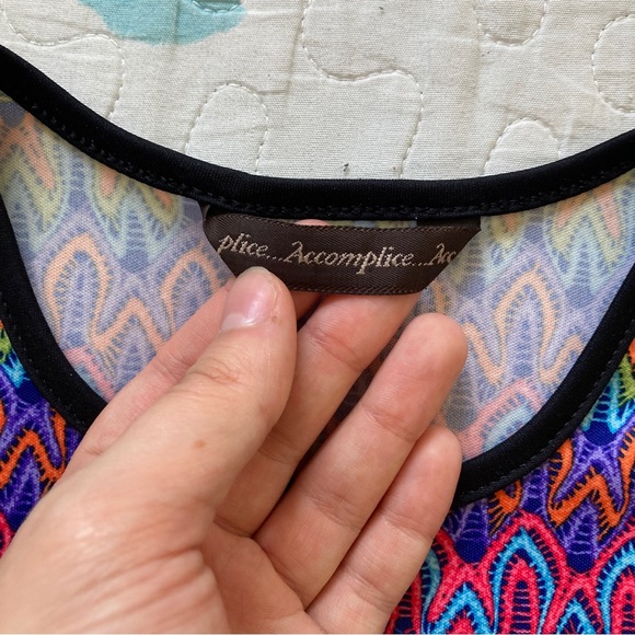 Vintage 90s does 70s Psychedelic Tank Top 🌀 - Picture 6 of 6